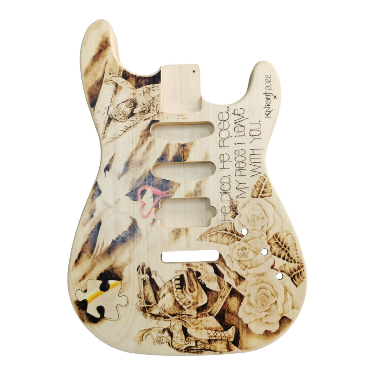 S Style Bunya Body *Made in Australia* Artwork by John Knight