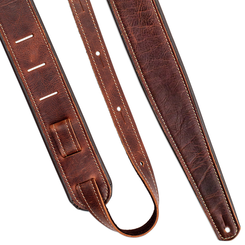 LM Premier Leather Guitar Strap