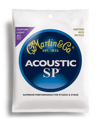 Martin SP 80/20 Bronze Custom Light Guitar String Set (11-52)