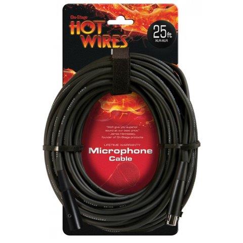 Onstage 25Ft Xlr-Xlr Mic Cable