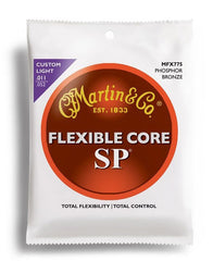 Martin SP Flexible Core 92/8 Phosphor Bronze Custom Light Guitar String Set (11-52)