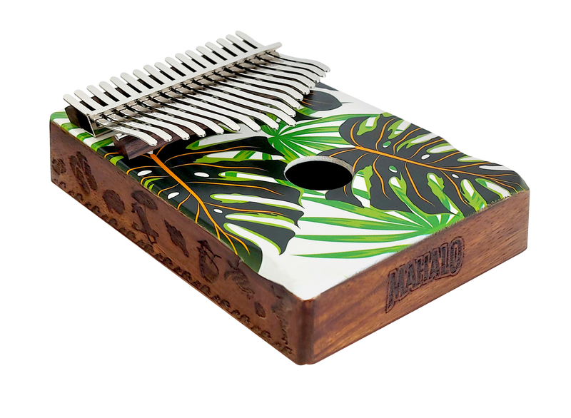 MAHALO Kalimba. Monstera.