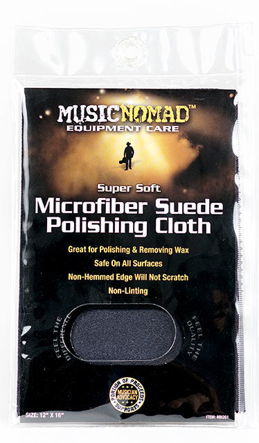 Music Nomad Microfiber Suede Polishing Cloth