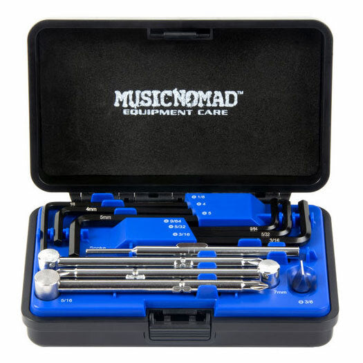 Music Nomad Premium Guitar Tech Truss Rod Wrench Set 11-Pce