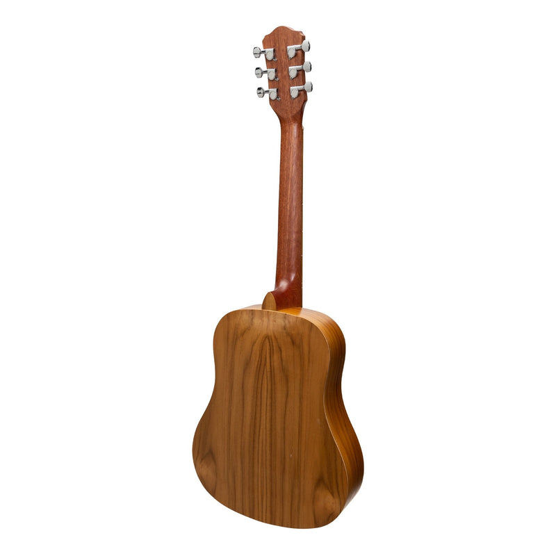 Martinez Acoustic Babe Traveller Guitar (Jati-Teakwood)