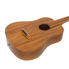 Martinez Acoustic Babe Traveller Guitar (Jati-Teakwood)