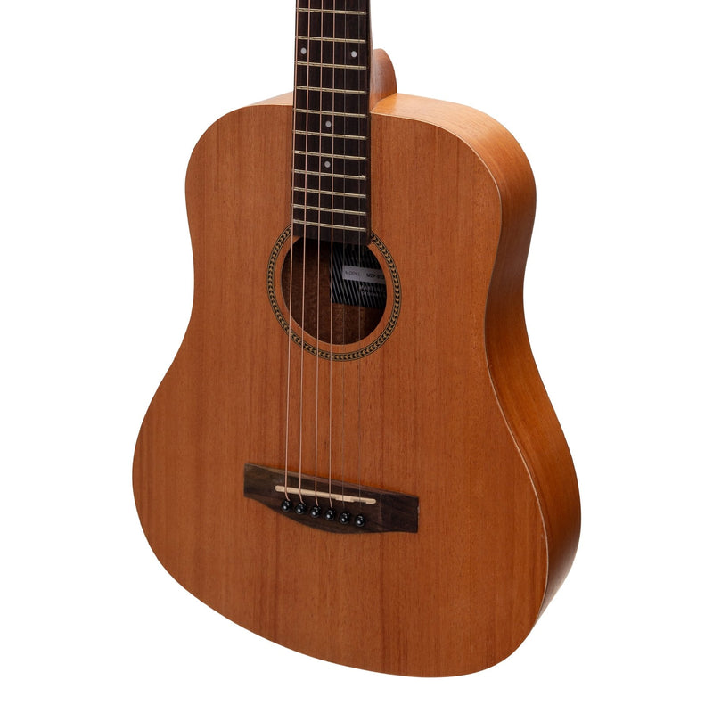 Martinez Acoustic-Electric Babe Traveller Guitar (Mahogany)