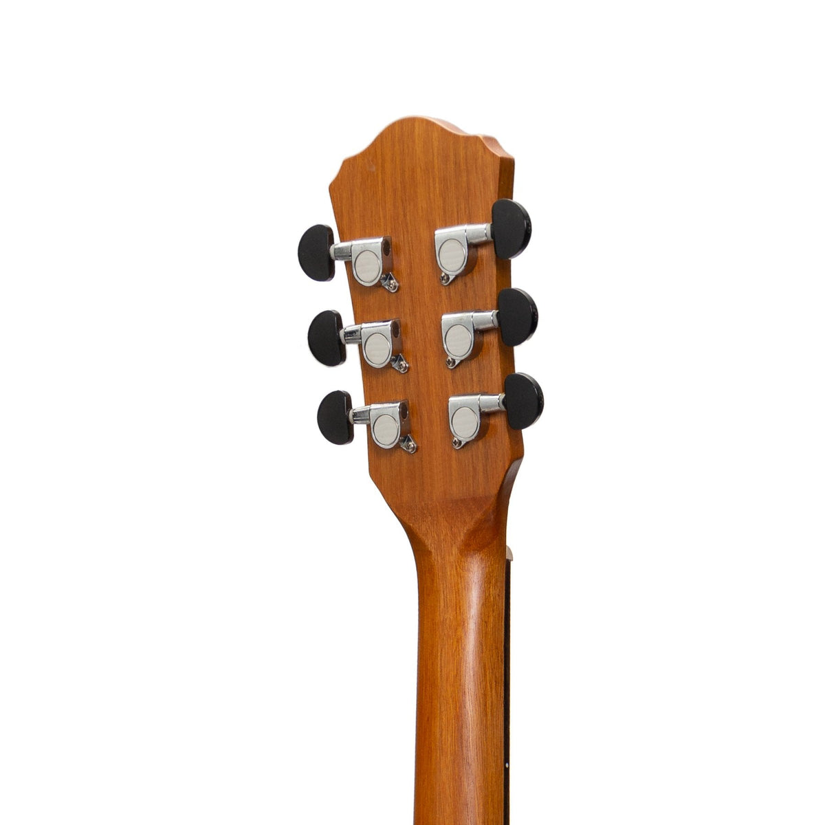Martinez Acoustic-Electric Small Body Guitar with Built-In Tuner (Koa)