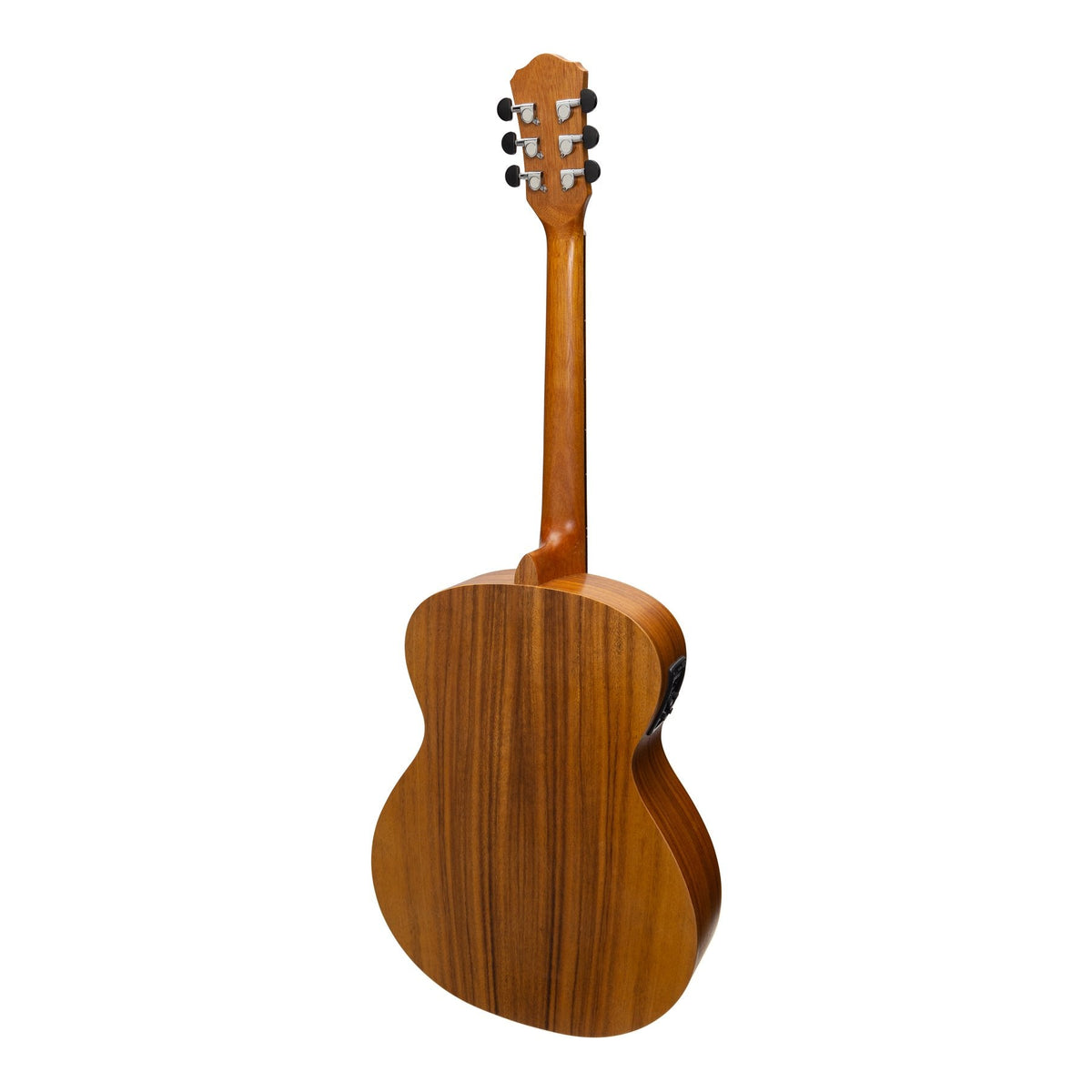 Martinez Acoustic-Electric Small Body Guitar with Built-In Tuner (Spruce/Koa)
