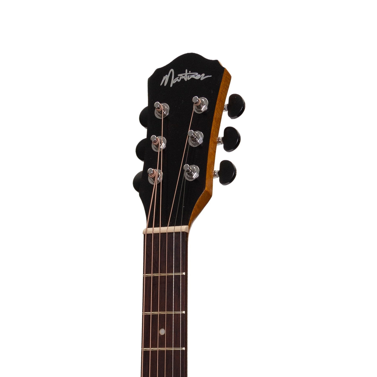 Martinez Acoustic-Electric Small Body Guitar with Built-In Tuner (Spruce/Koa)