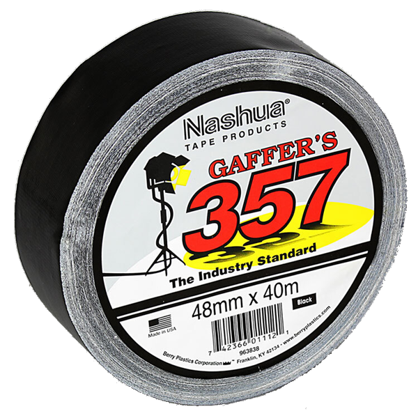 Nashua 357 Gaffer Tape In Black (48Mm/40M) (Usa Made)