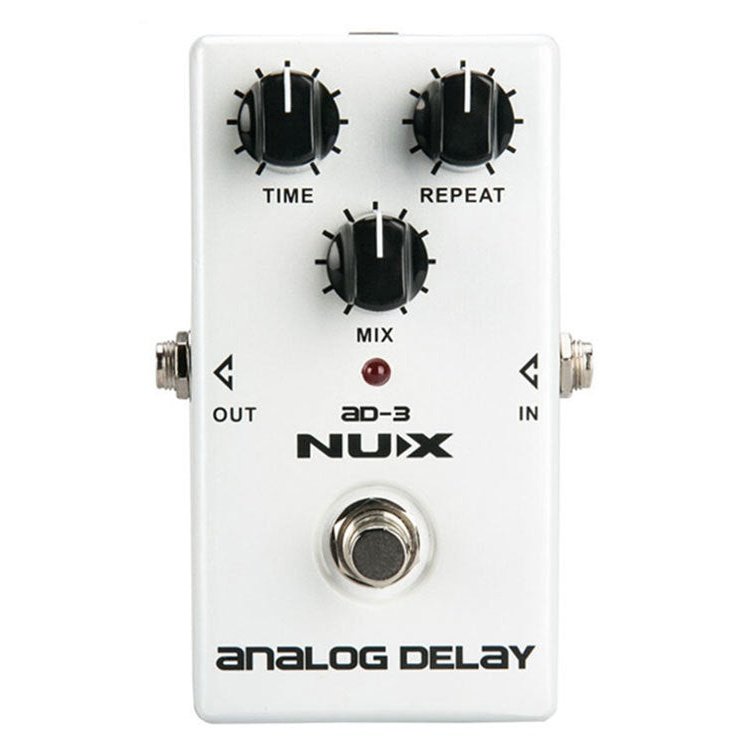 NuX Analog Series Ad-3 Analog Delay Effects Pedal"Bucket Brigade" Technology