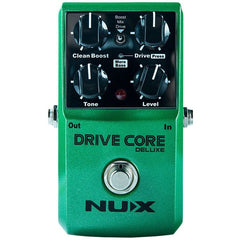 NuX Core Stompbox Series Drive Core Deluxe Blues Driver Effects Pedalthe Original 4-Knob, 2-Circuit, Tube Screamer!