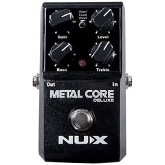 NUX Core Stompbox Series Metal Core Deluxe Distortion Effects PedalForged in Hell's Basement!