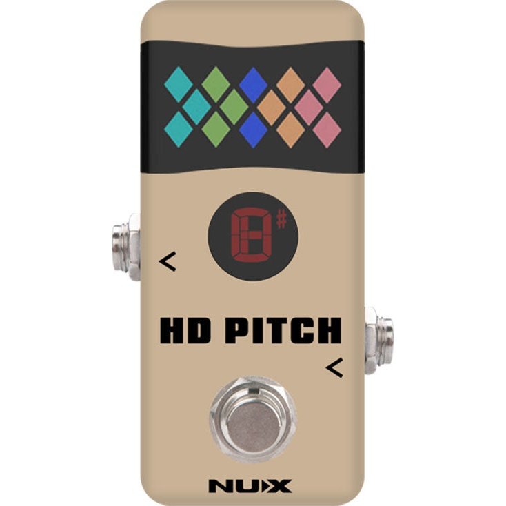 NuX Mini Core Series Hd Pitch Mini Tuner Pedalultra-Fast Response, Precise Tuning