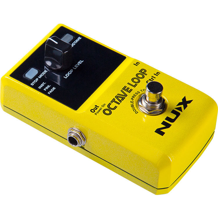 NuX Core Stompbox Series Octave Loop Effects Pedalcreate A Bassline With Your Guitar!