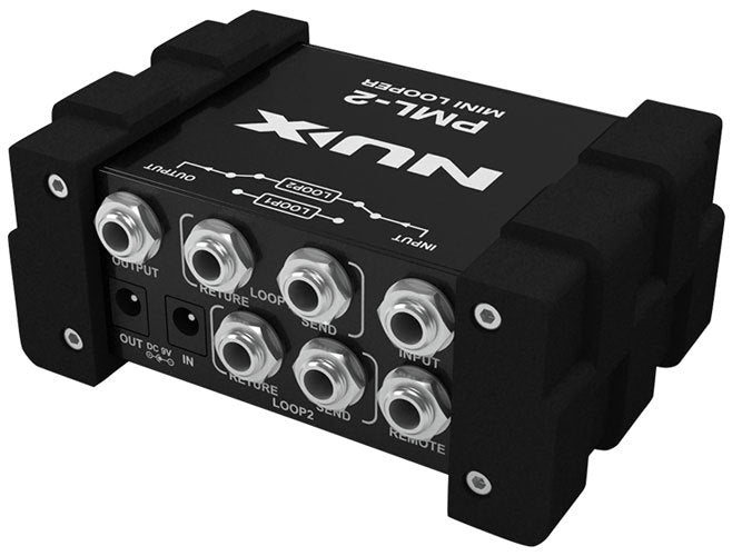 NuX Mini 2-Channel Looper Switch Between 2 Different Audio Loops