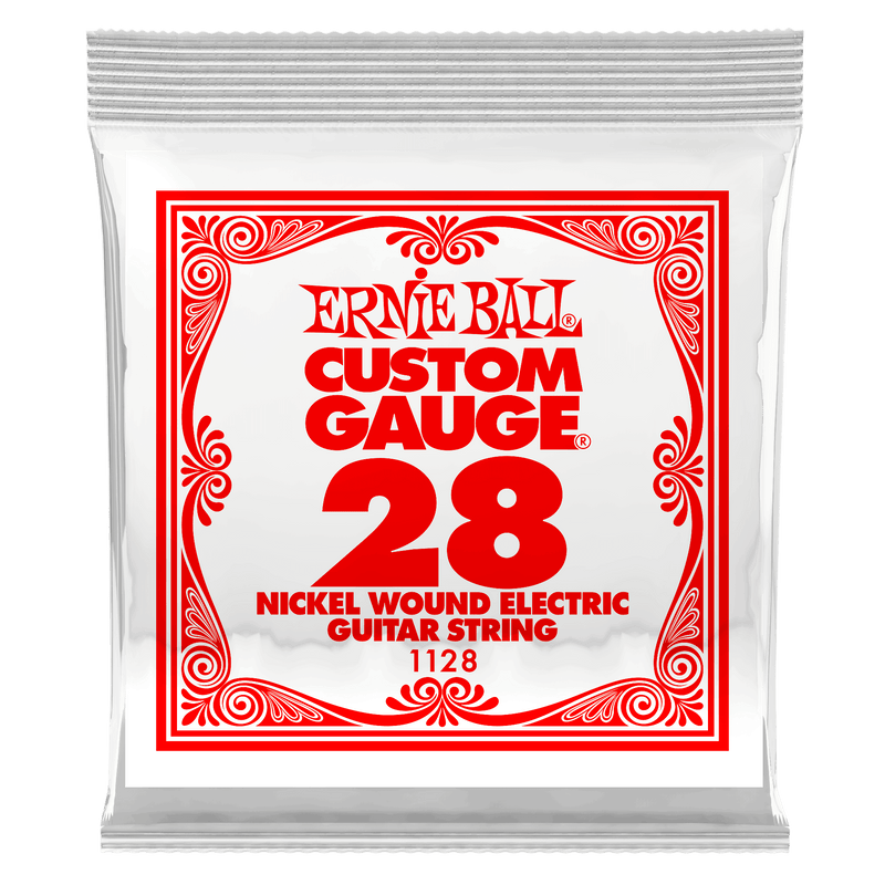 Ernie Ball Nickel Wound Single String .028