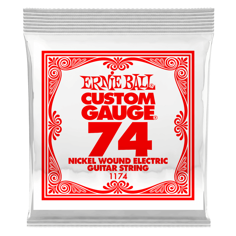 Ernie Ball Single String, Nickel Wound .074