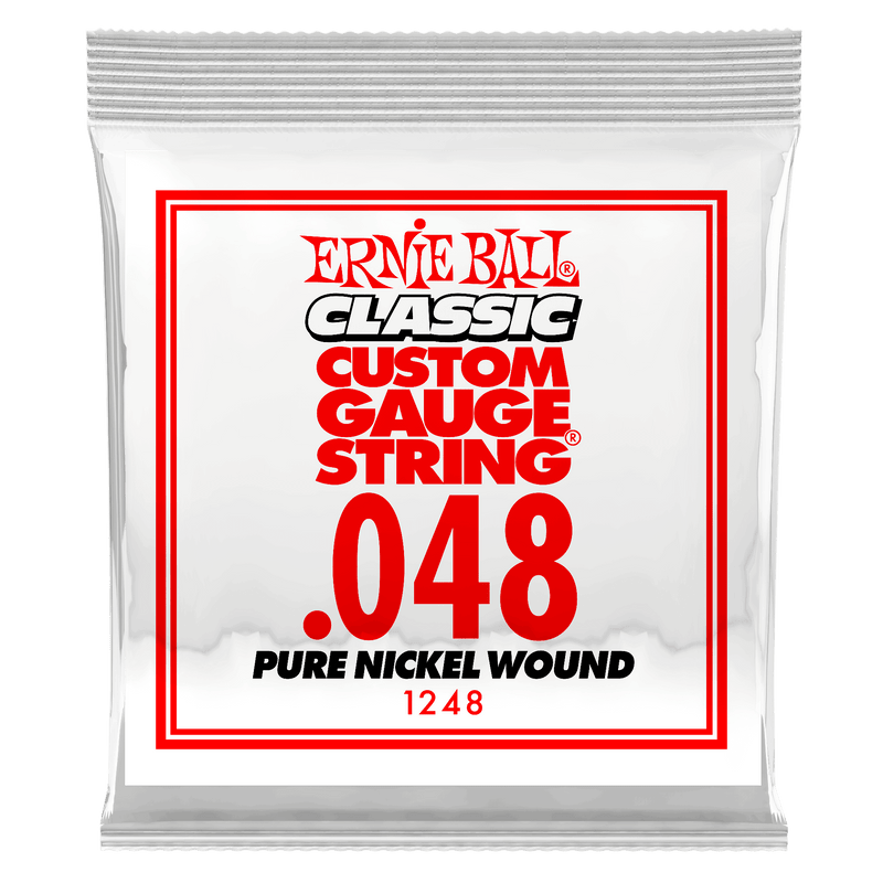 Ernie Ball Singles - Classic Nickel Wound .48