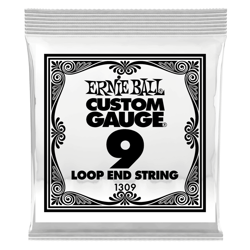 Ernie Ball Single - Loop End S/S Plain Banjo 009