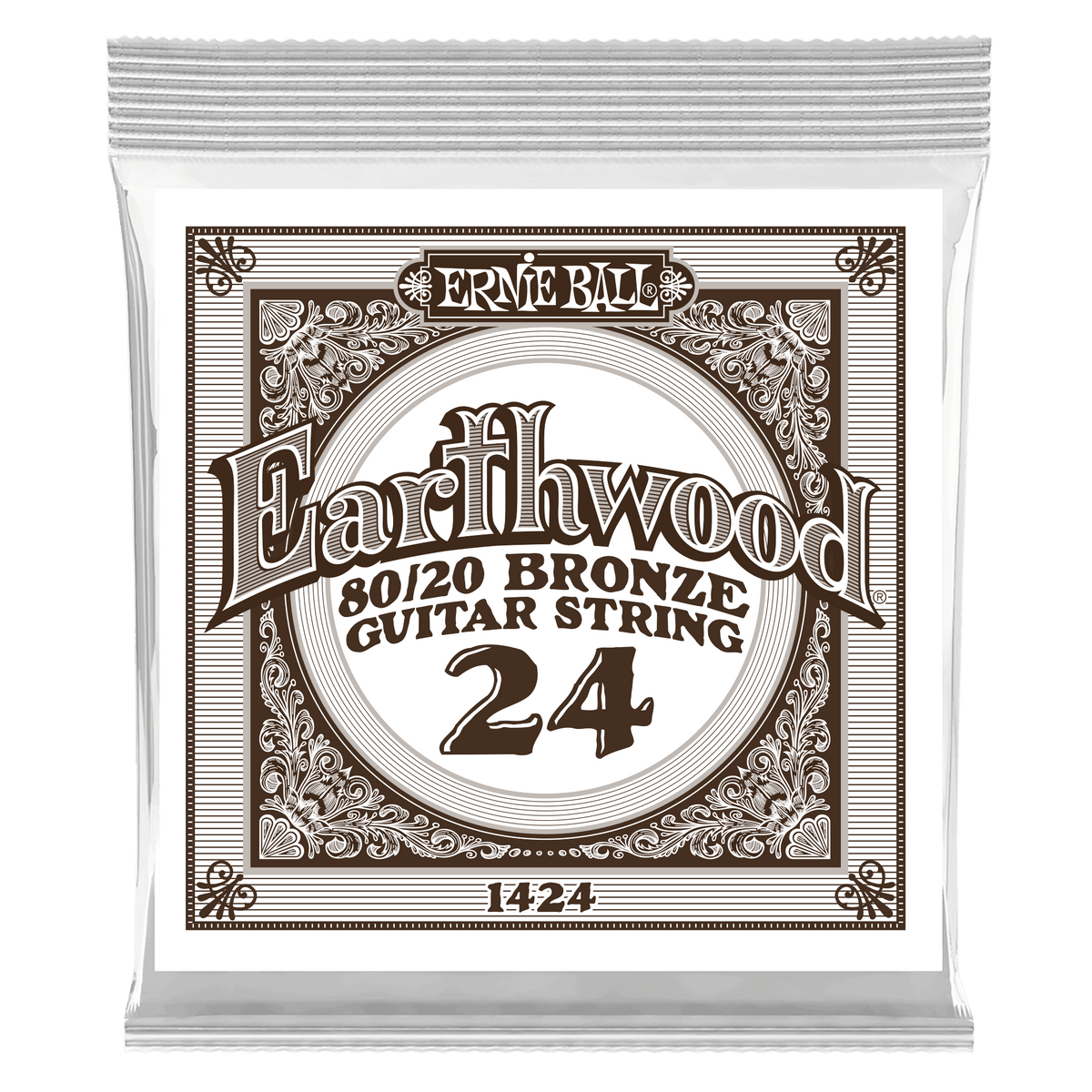 Ernie Ball Single String - Earthwood 80/20 .024