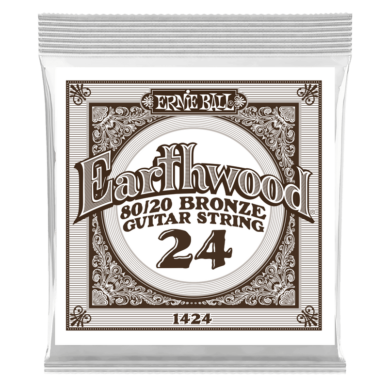 Ernie Ball Single String - Earthwood 80/20 .024