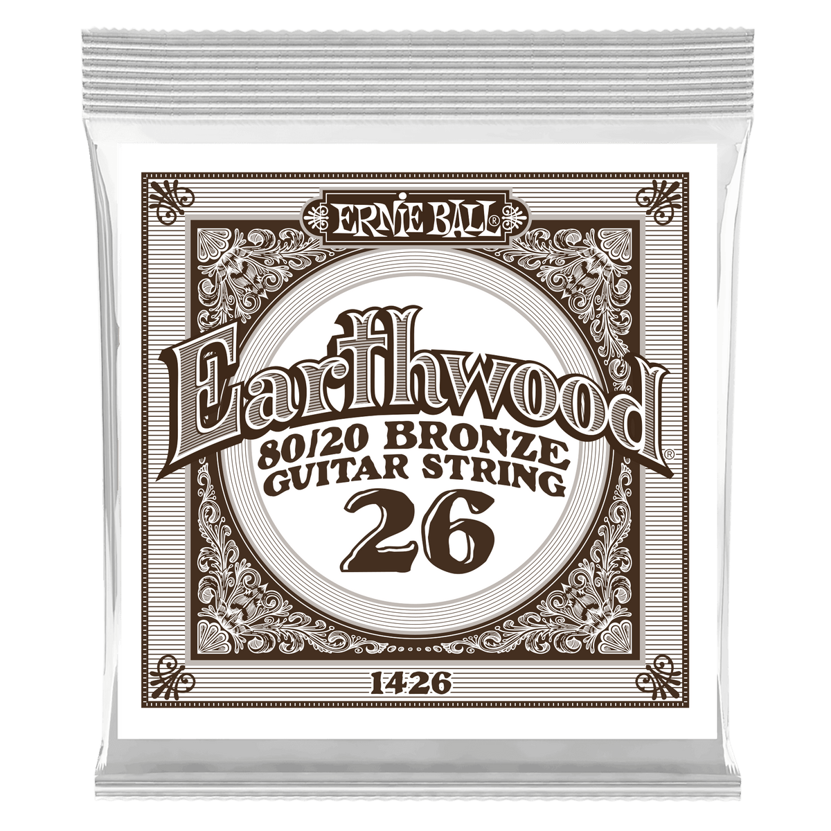 Ernie Ball Single String - Earthwood 80/20 .026
