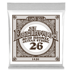 Ernie Ball Single String - Earthwood 80/20 .026