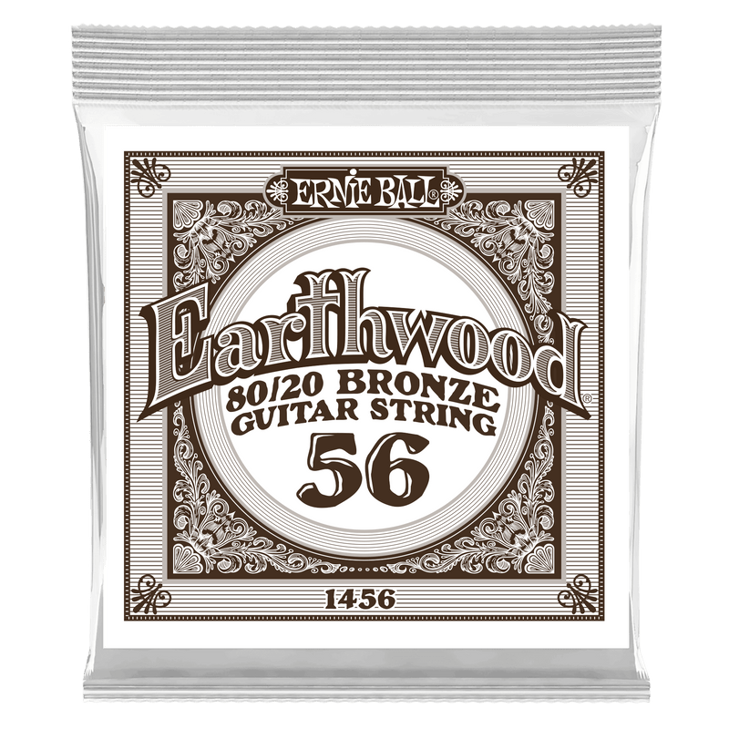 Ernie Ball Singe String - Earthwood 80/20 .056