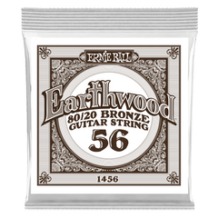 Ernie Ball Singe String - Earthwood 80/20 .056