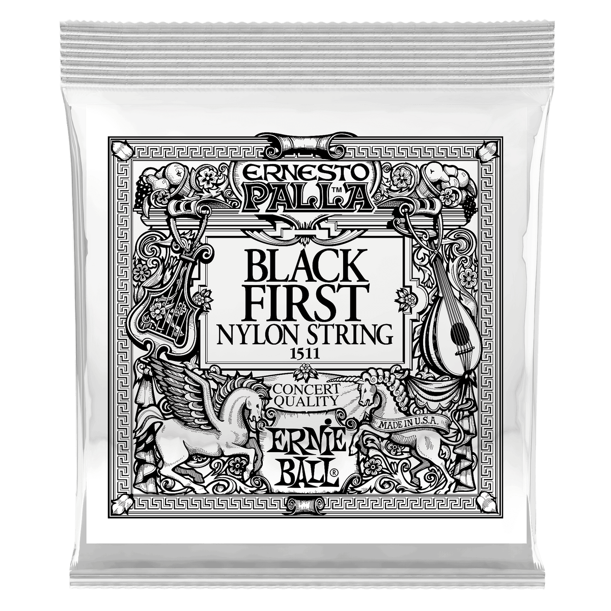 Ernie Ball Black 1st Single String
