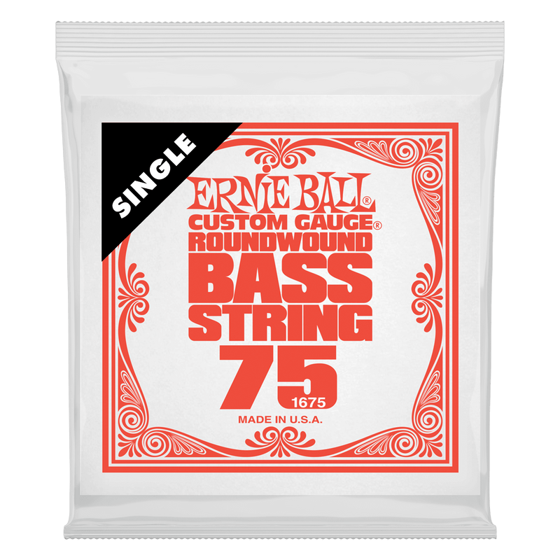 Ernie Ball Bass Single String  .075