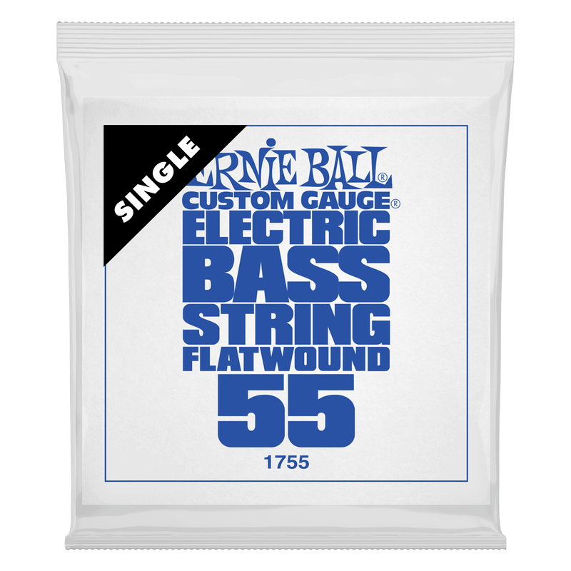 Ernie Ball Single Bass - Flatwound - .055