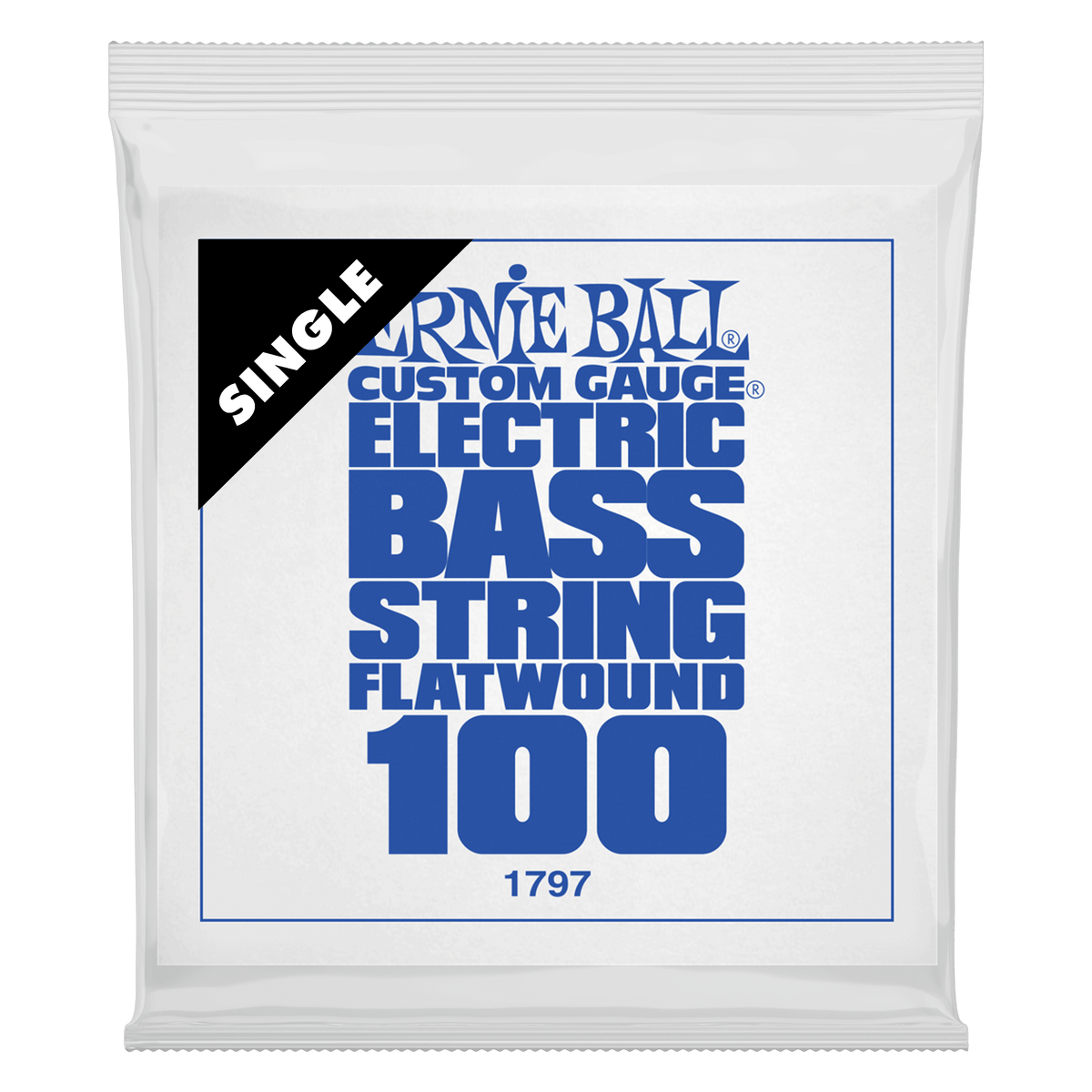Ernie Ball Single Flatwound Bass String - .100