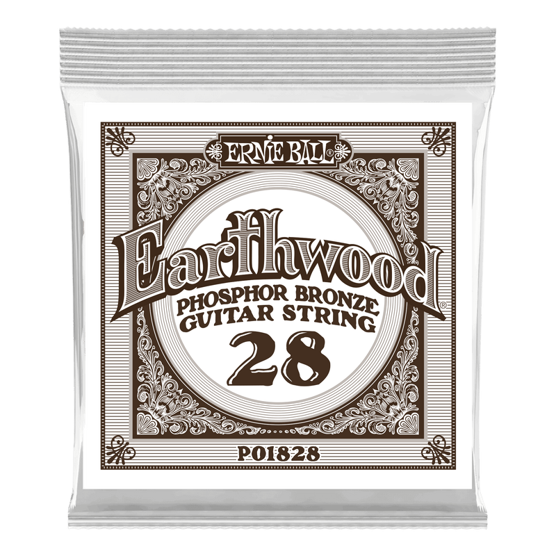 Ernie Ball Phosphor Bronze Single String .028