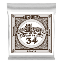 Ernie Ball Phosphor Bronze Single String .034