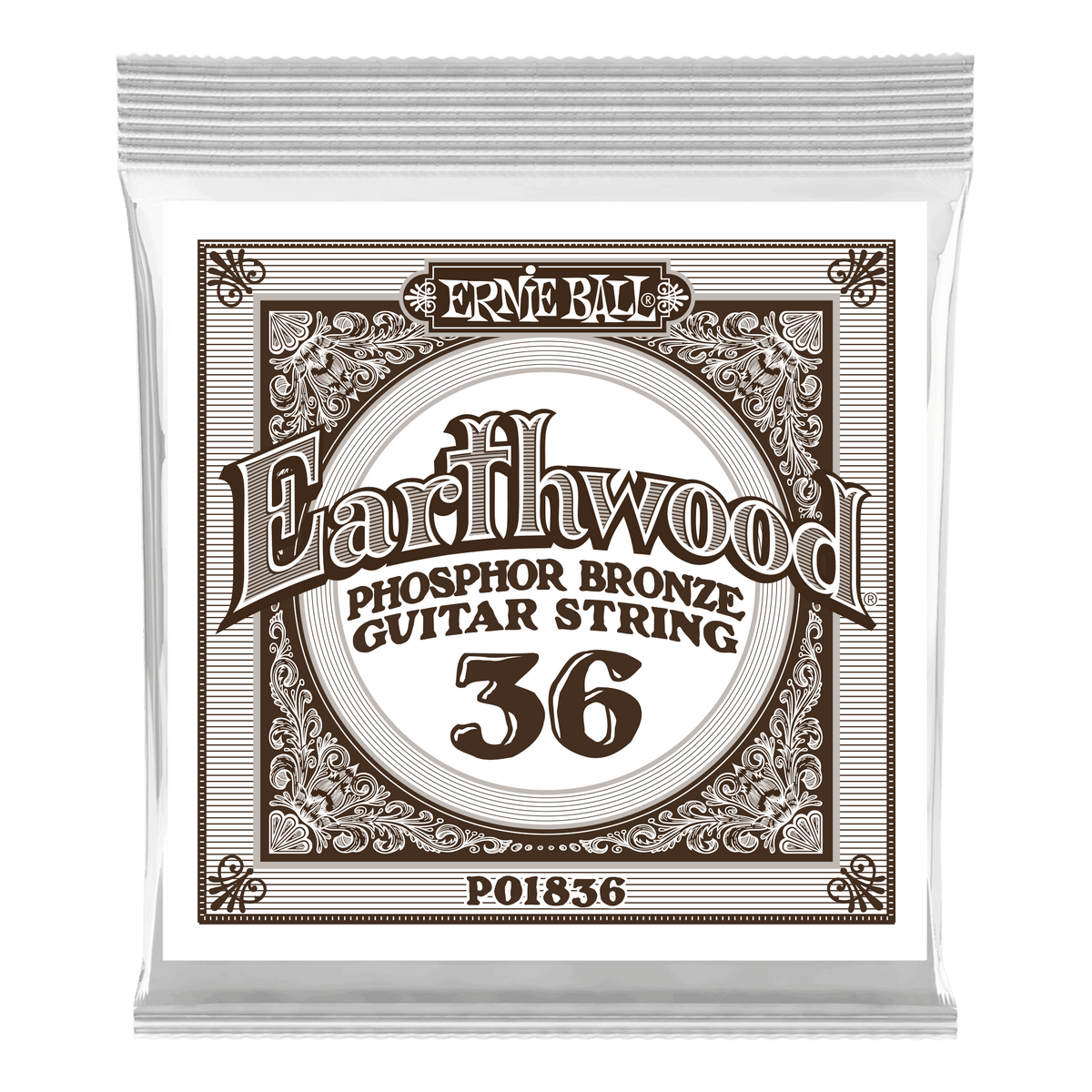 Ernie Ball Phosphor Bronze Single String .036
