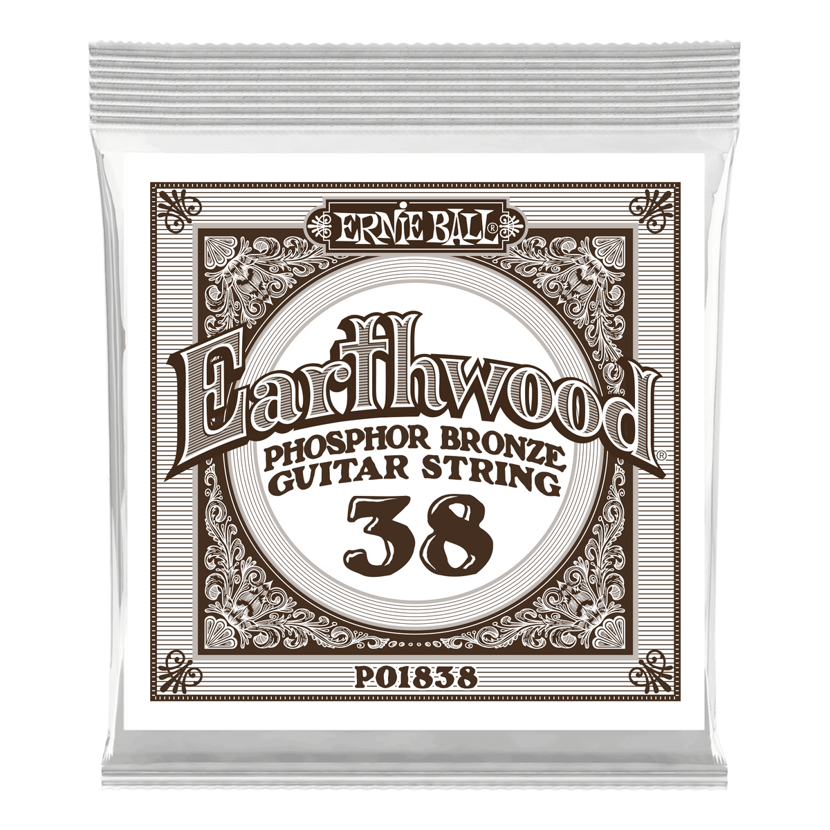 Ernie Ball Phosphor Bronze Single String .038