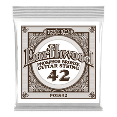 Ernie Ball Phosphor Bronze Single String .042