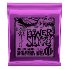 10 x Ernie Ball Electric Guitar Strings Set 11/48 Power Slinky Purple