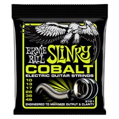 3 x Ernie Ball Regular Slinky Cobalt Electric Guitar Strings, 10-46 gauge