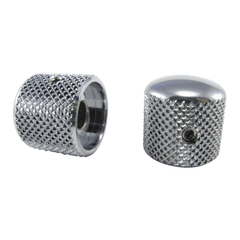 Ernie Ball Knobs - Tele-Style Chrome (2/Set)