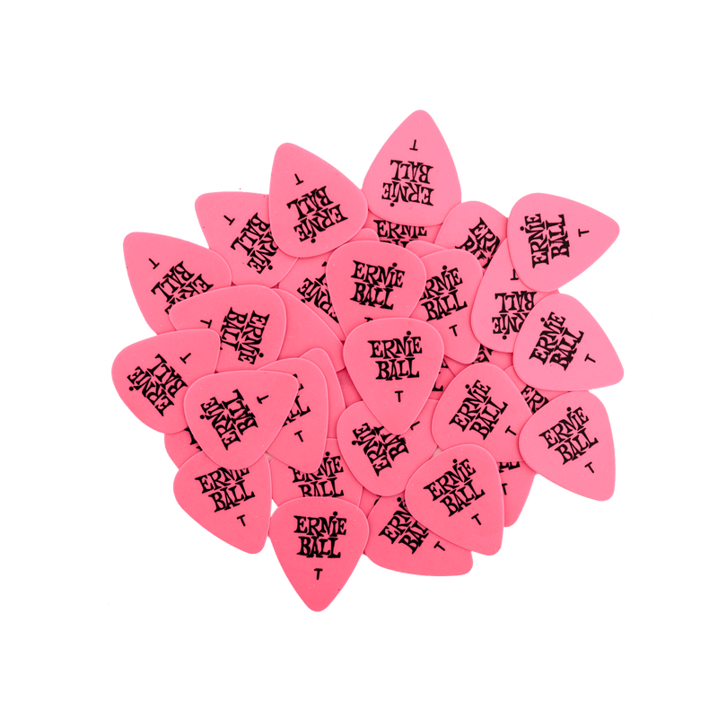 Ernie Ball Picks - Thin - Pink (Gross)