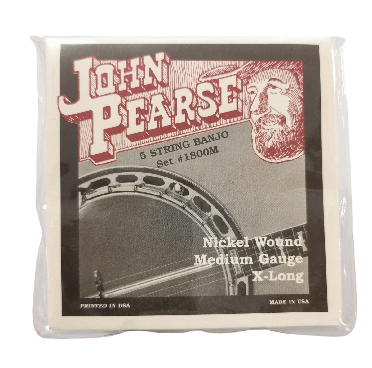 John Pearse Banjo Strings 10 / 23  Nickel Wound