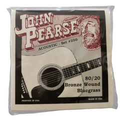 John Pearse Acoustic Strings 80/20 Bronze Bluegrass (12-56) 250LM