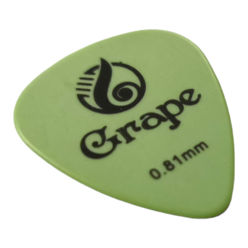 10 x Grape 0.81mm Guitar Plectrums