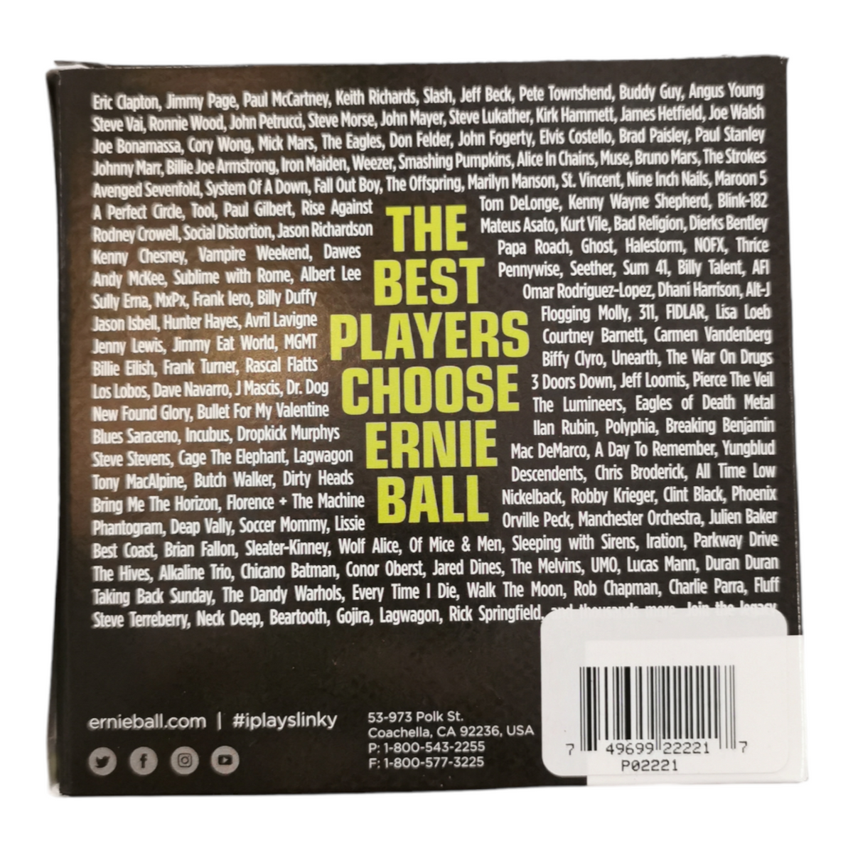 12 x Ernie Ball Regular Slinky Nickel Wound Electric Guitar Strings, 10-46 Gauge