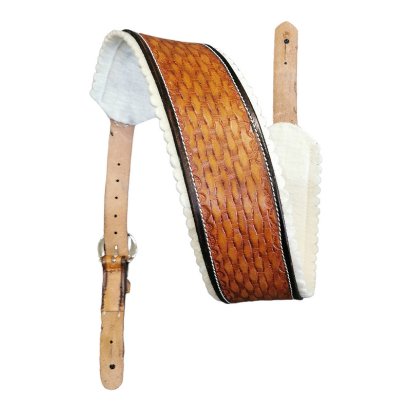 Australian Made Guitar Strap - Plain 7.6cm Wide