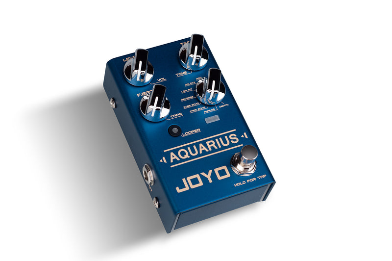 Joyo R07 Revolution Series Aquarius Delay/Looper Guitar Effect Pedal